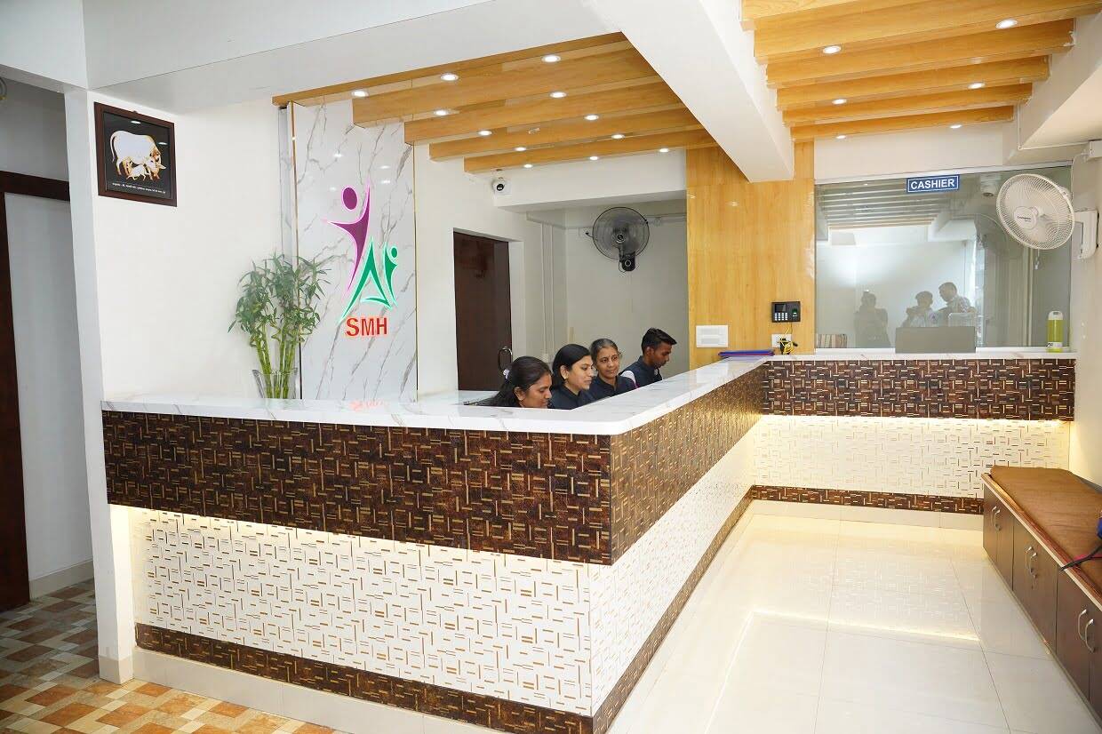 Reception Sangvi Hospital